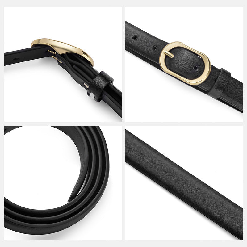 Personalized Leather Belt Casual Women
