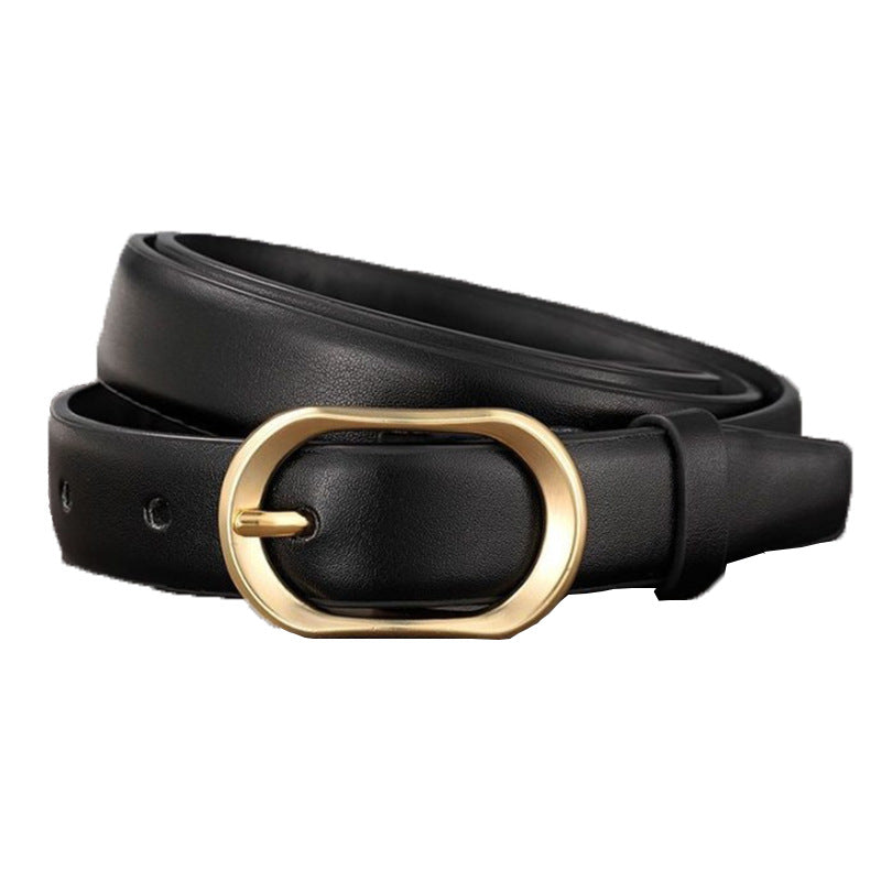 Personalized Leather Belt Casual Women